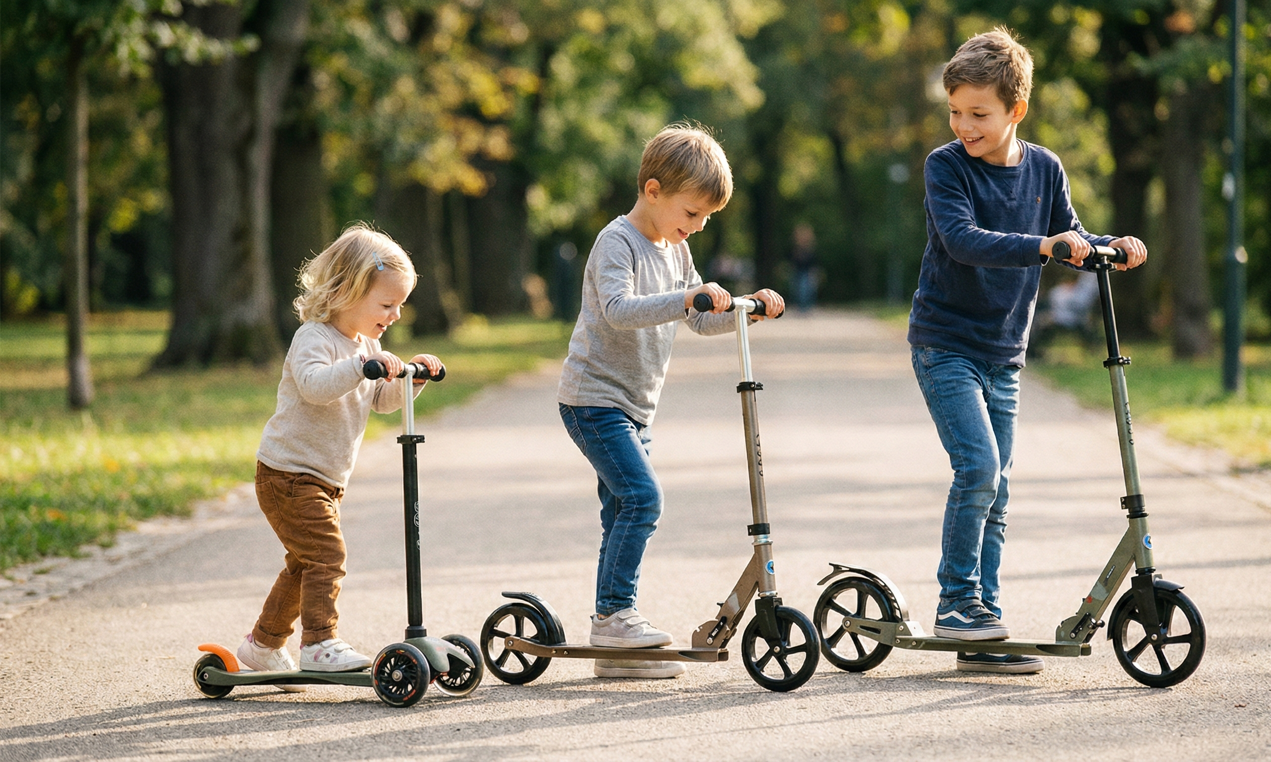 Τροχοί 100 vs 120 vs 145 mm: ποιοι είναι καλύτεροι για παιδιά