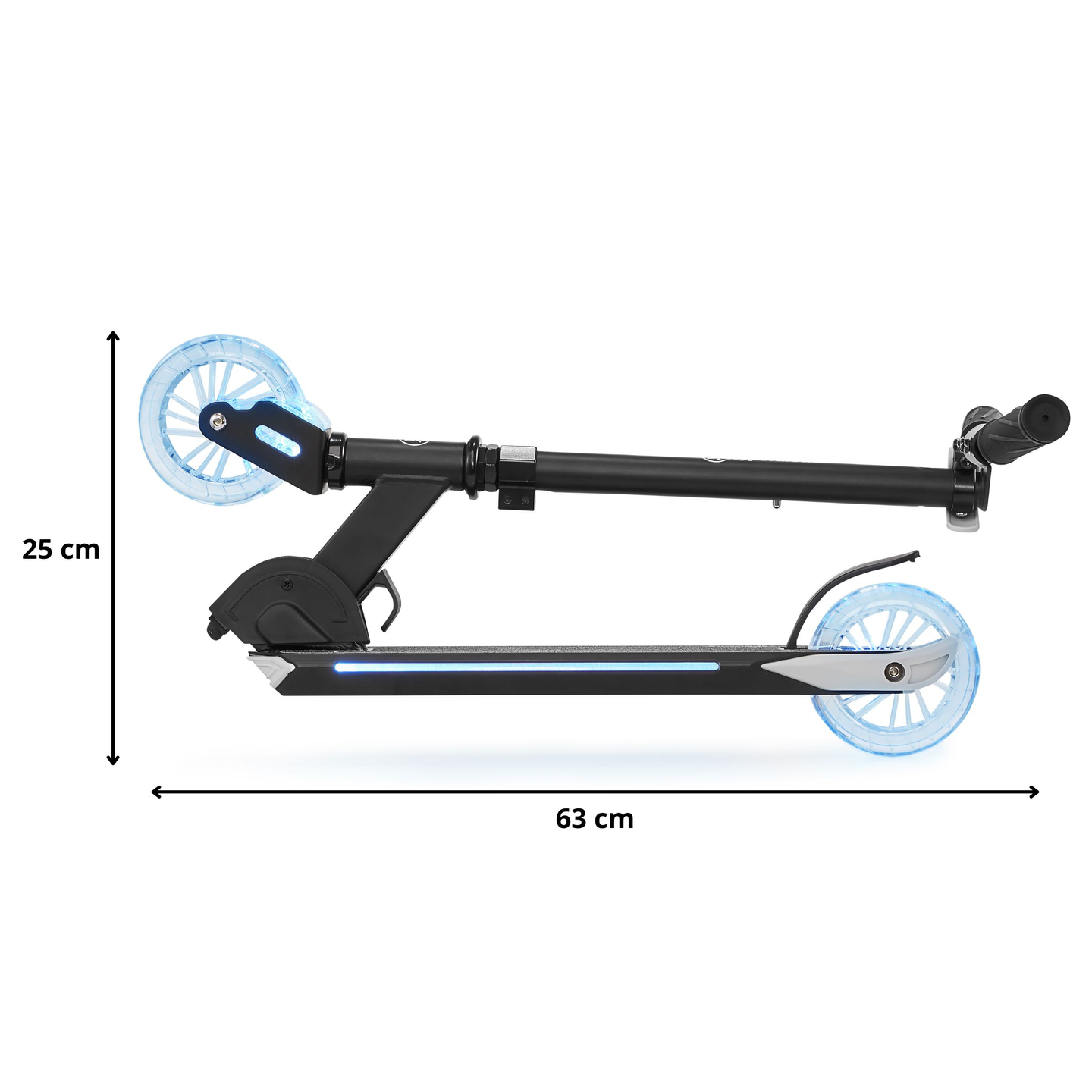 Δίκυκλο σκούτερ με αναδιπλούμενο φως LED - HyperMotion Ice Flash