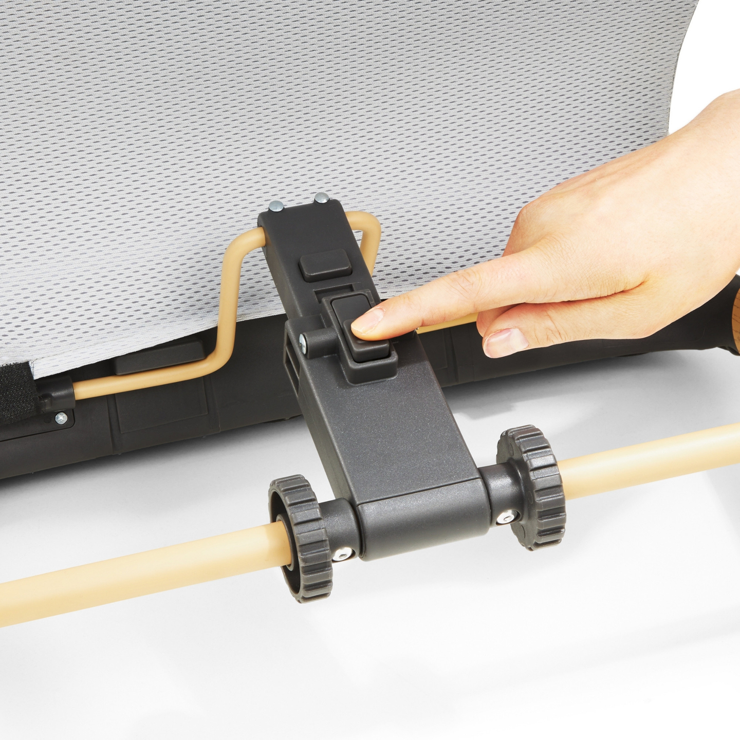 Καρέκλα κουνιστή 2 σε 1 Moby-System LILY - γκρι