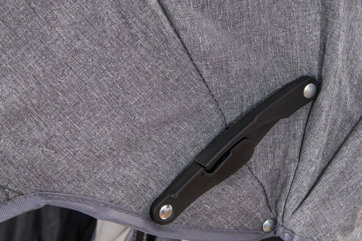 Tobi Velar τρίκυκλο + μεμβράνη βροχής - γκρι