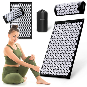 Στρώμα πιεσοθεραπείας με μαξιλάρι και κάλυμμα - 72 cm HyperMotion ασπρόμαυρο