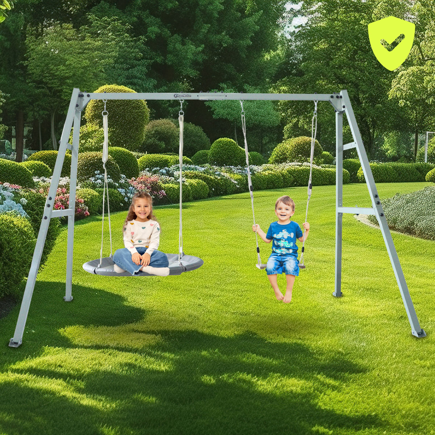 Ατσάλινο πλαίσιο για κούνια κήπου ή αιώρα