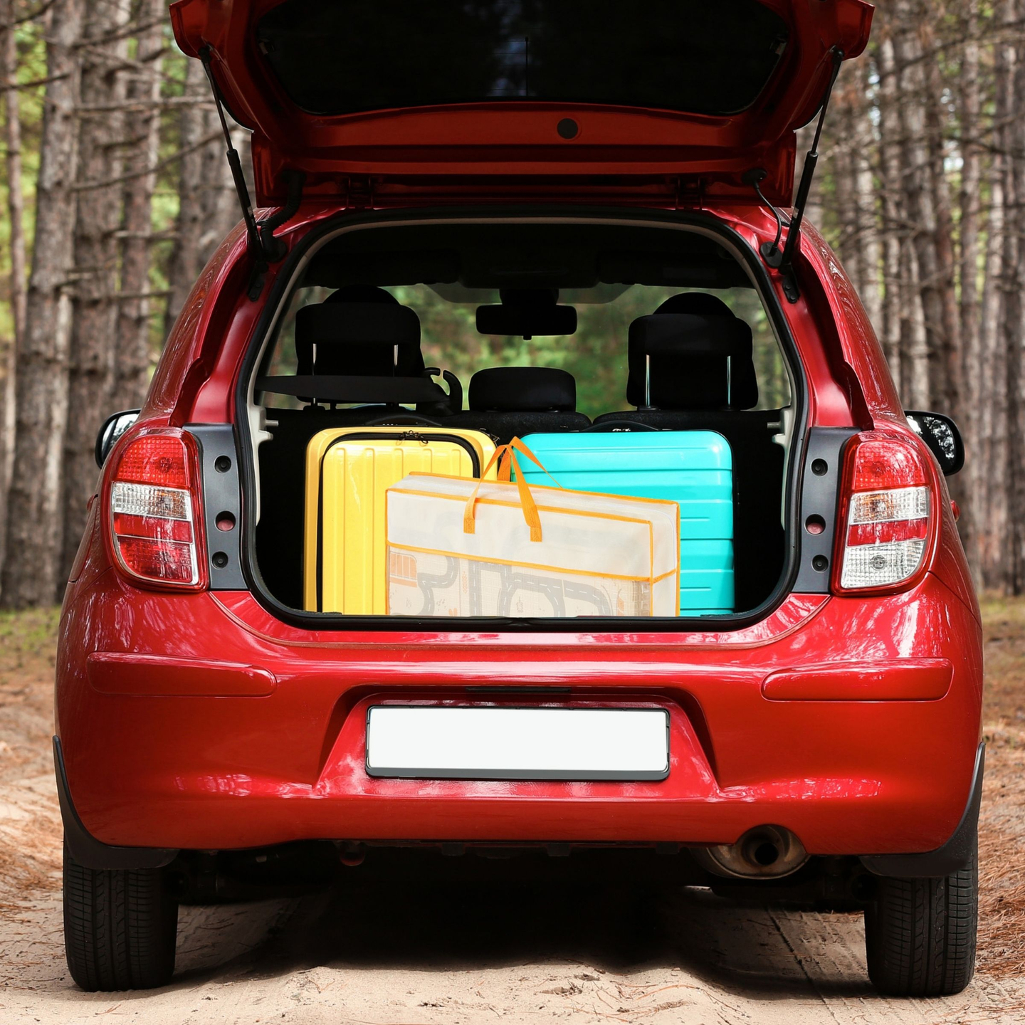 Διπλής όψης αναδιπλούμενο αφρώδες χαλάκι 180 x 120 x 1 cm - Magic Forest/Futumn Streets - boho