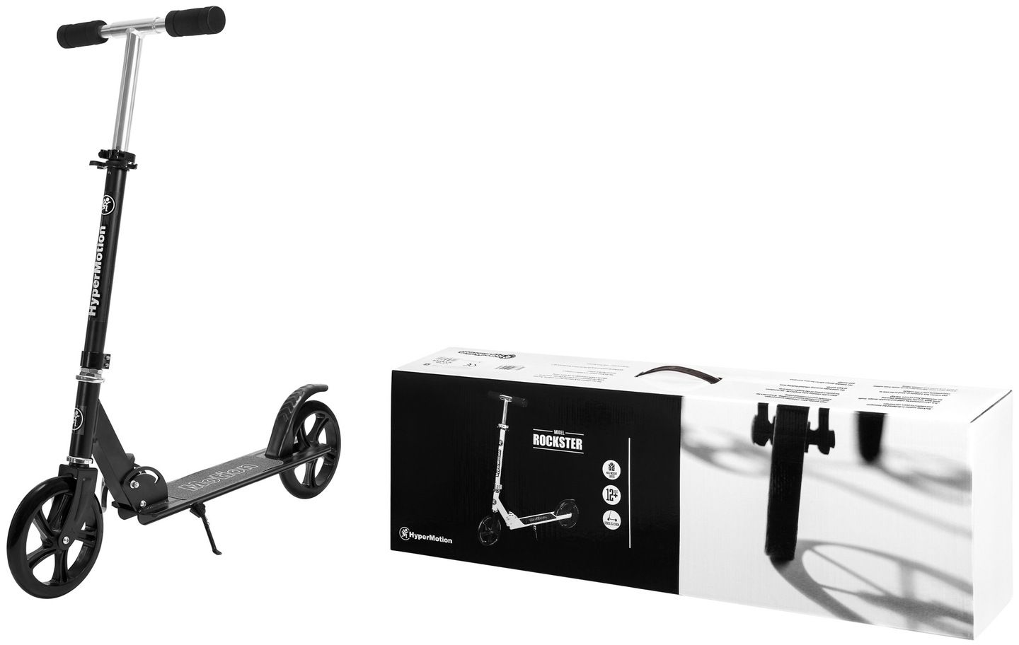Σκούτερ HyperMotion ROCKSTER - Μαύρο