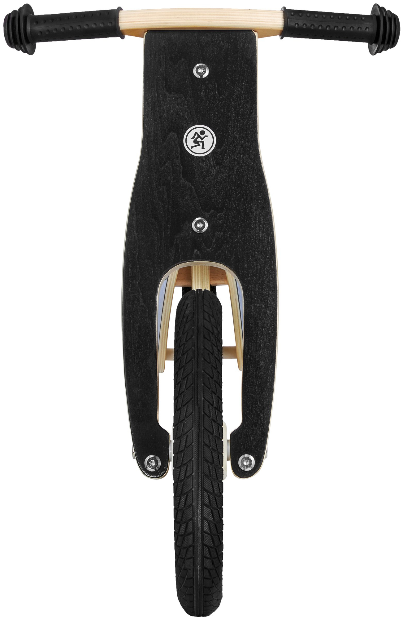 JAMES HyperMotion ξύλινο ποδήλατο τζόκινγκ - φουσκωτές ρόδες - μαύρο