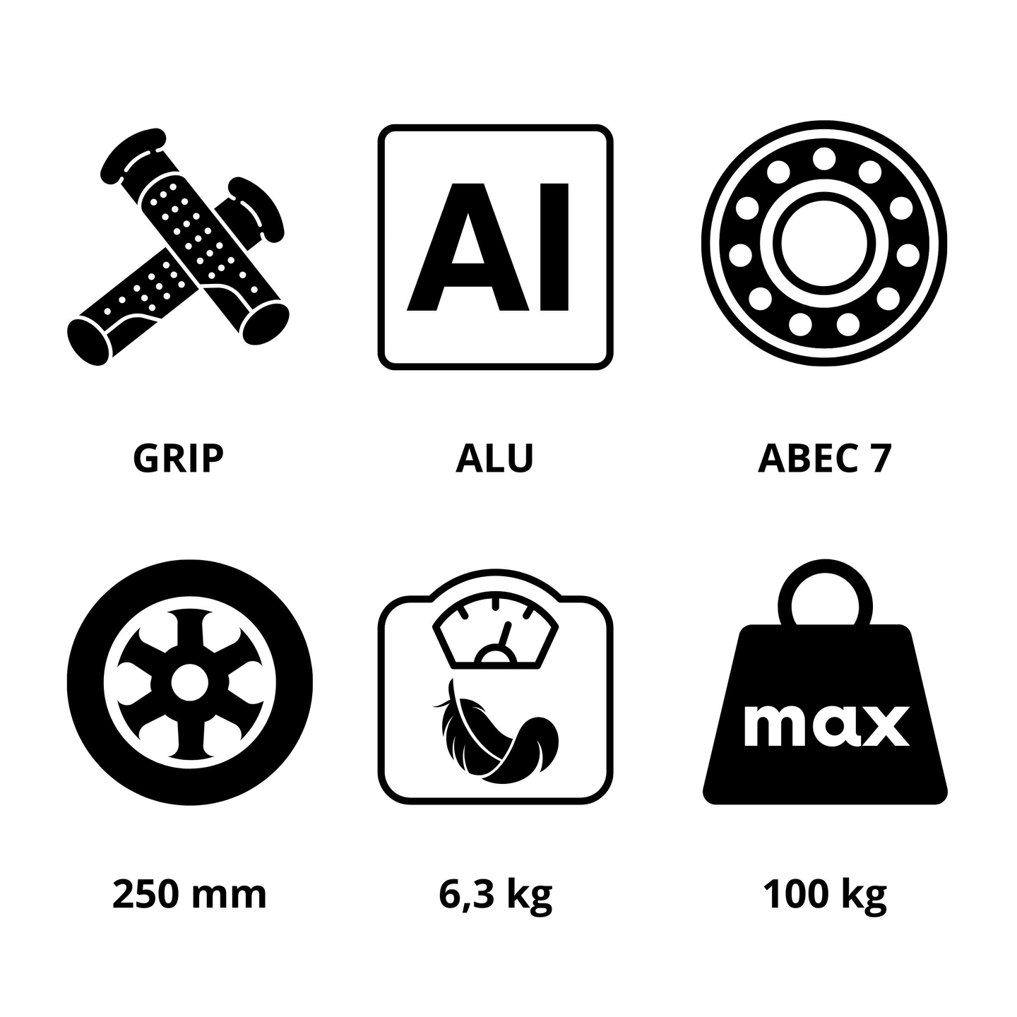 Δίτροχο σκούτερ πόλης HONEYBEE Blue HyperMotion 100kg - πλήρες αλουμίνιο, μεγάλοι τροχοί 250mm