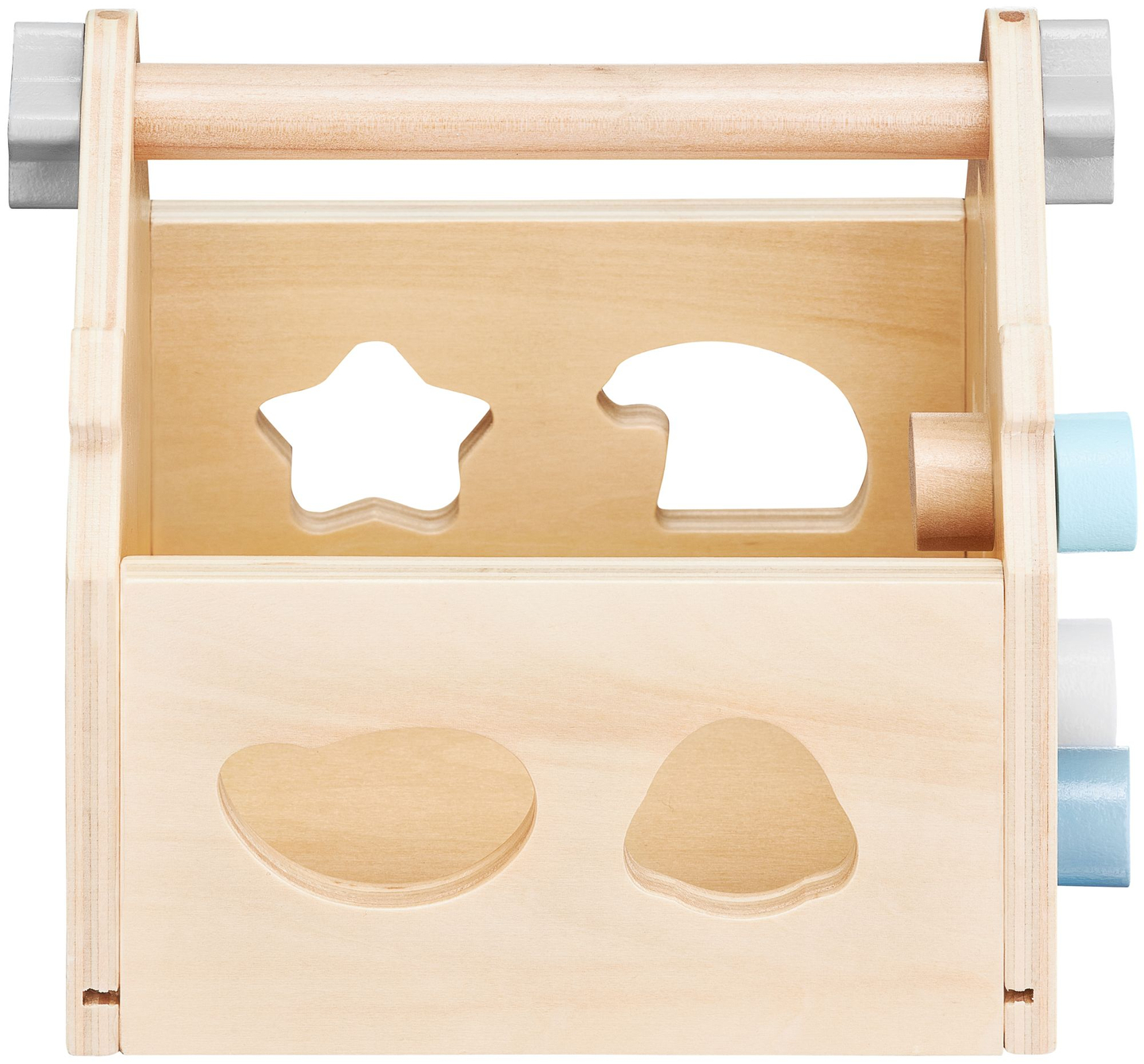 Sorter - εκπαιδευτικό ξύλινο σπίτι με τουβλάκια