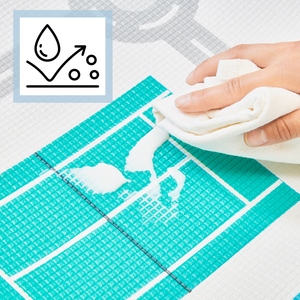 Στρώμα αφρού διπλής όψης - παραμυθένια / χειμερινή πόλη