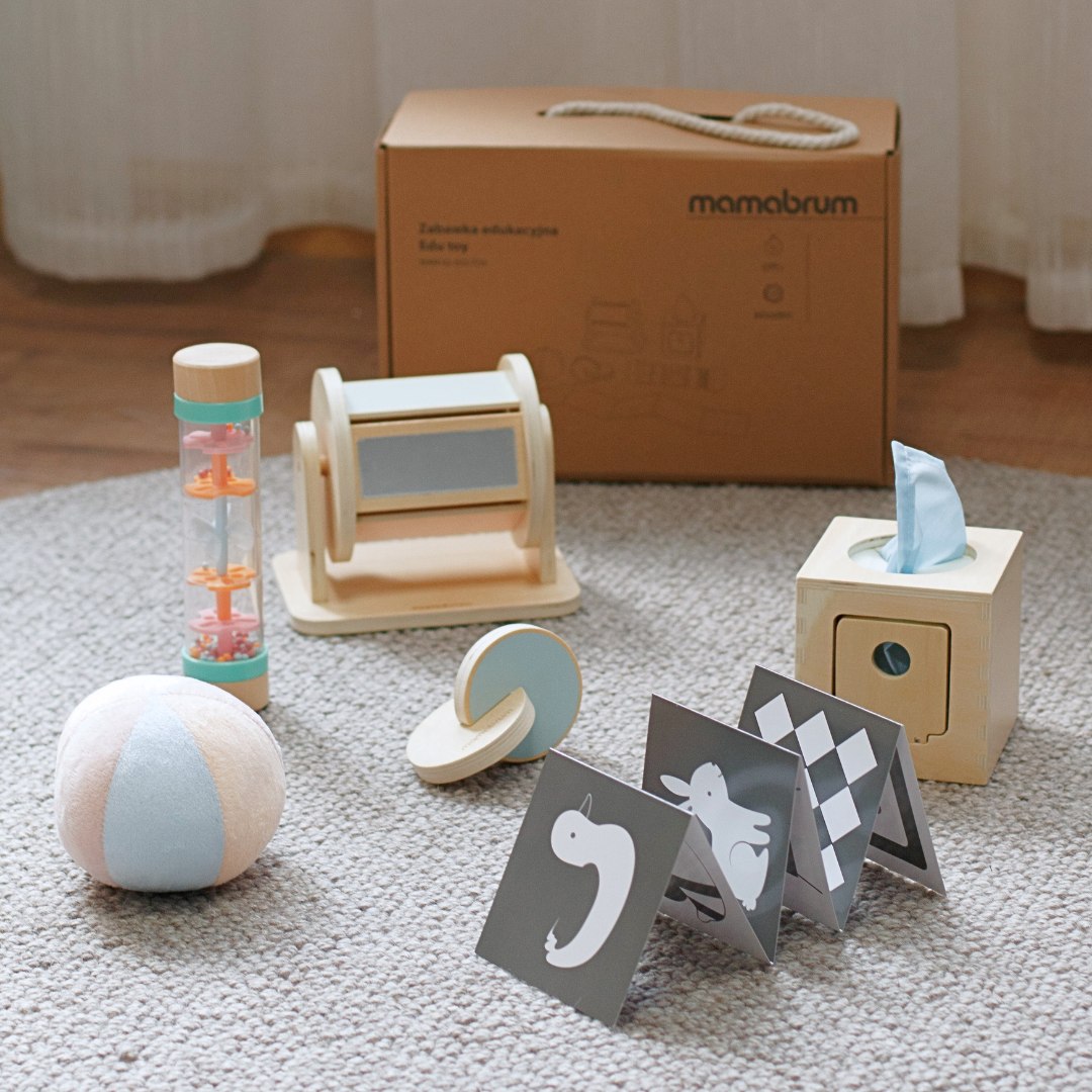 Σετ παιχνιδιών Montessori για νήπιο 0-6 μηνών