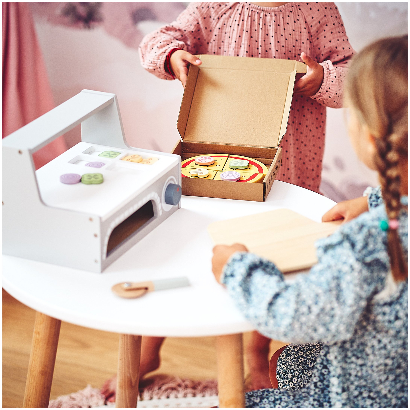 Ξύλινο σετ ψησίματος πίτσας