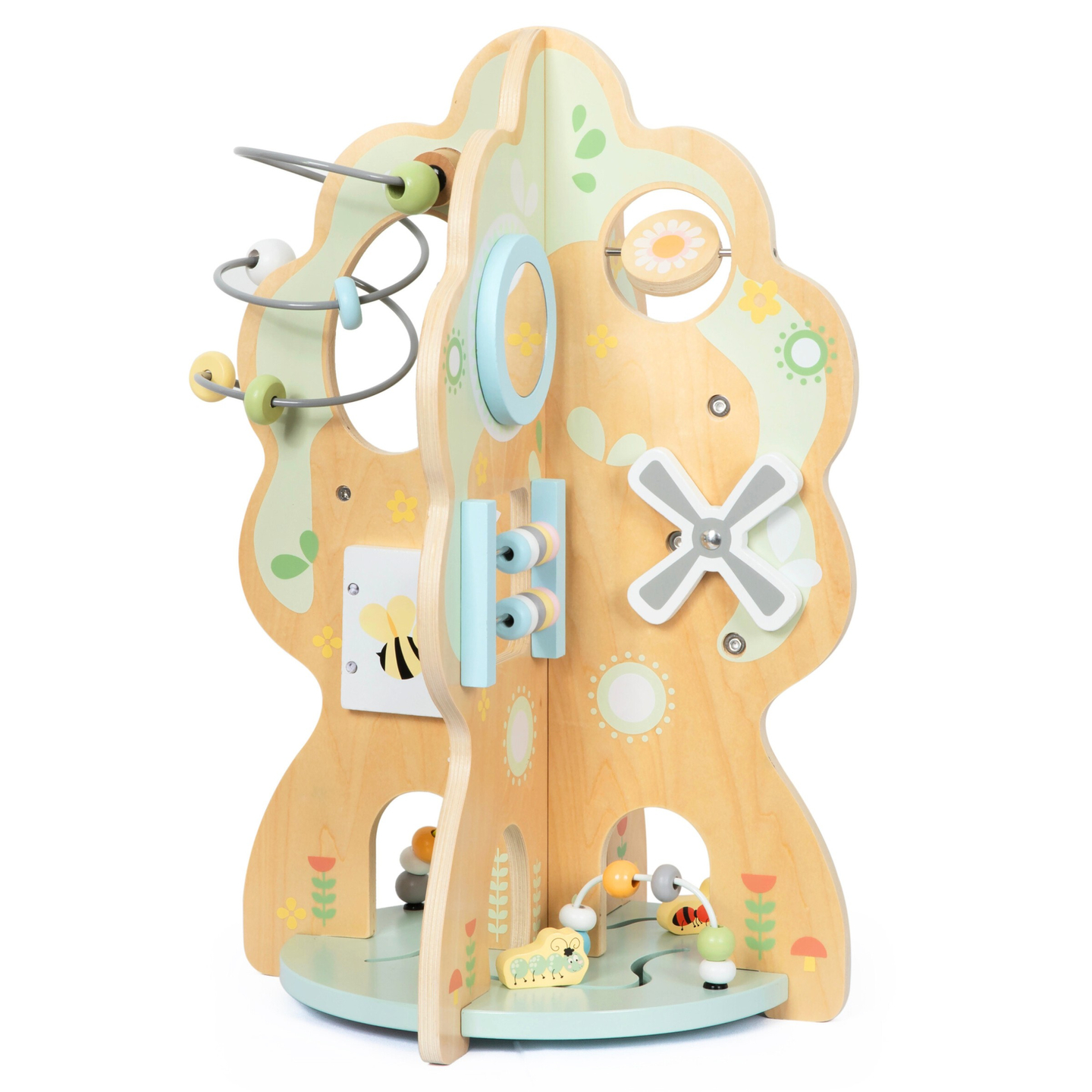 Ξύλινο εκπαιδευτικό παιχνίδι 10 σε 1 - πολυλειτουργικό δέντρο