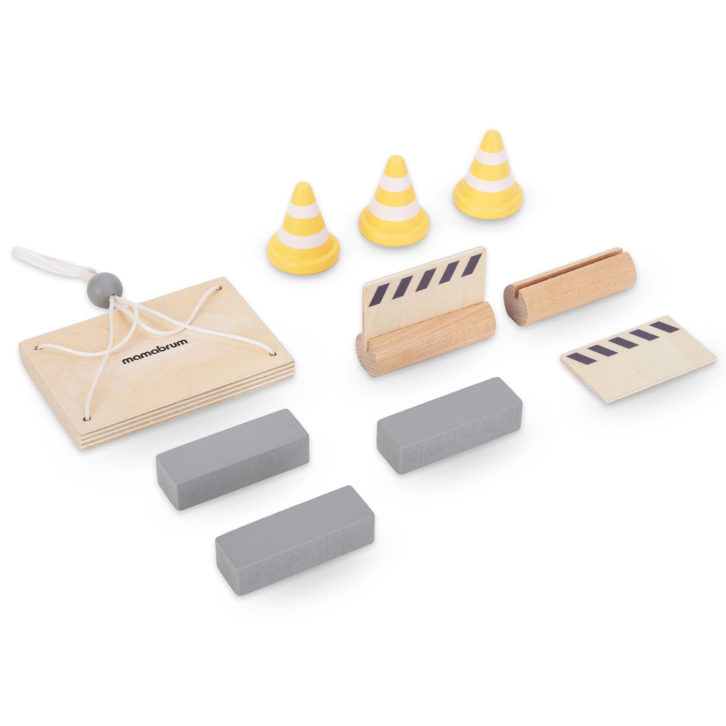 Ξύλινο εργοτάξιο με μεγάλο κινητό γερανό και οχήματα, γερανό πύργο