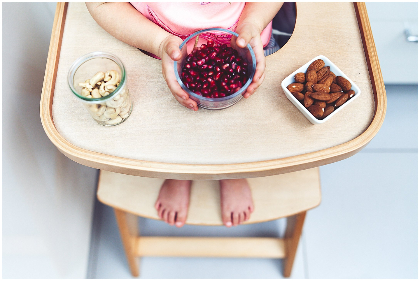 Ξύλινη καρέκλα σίτισης Moby-System WOODY - φυσικό χρώμα ξύλου