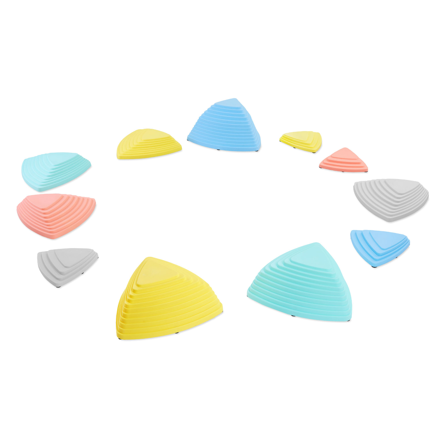 Χρωματιστές πέτρες εξισορρόπησης - 11 τεμάχια