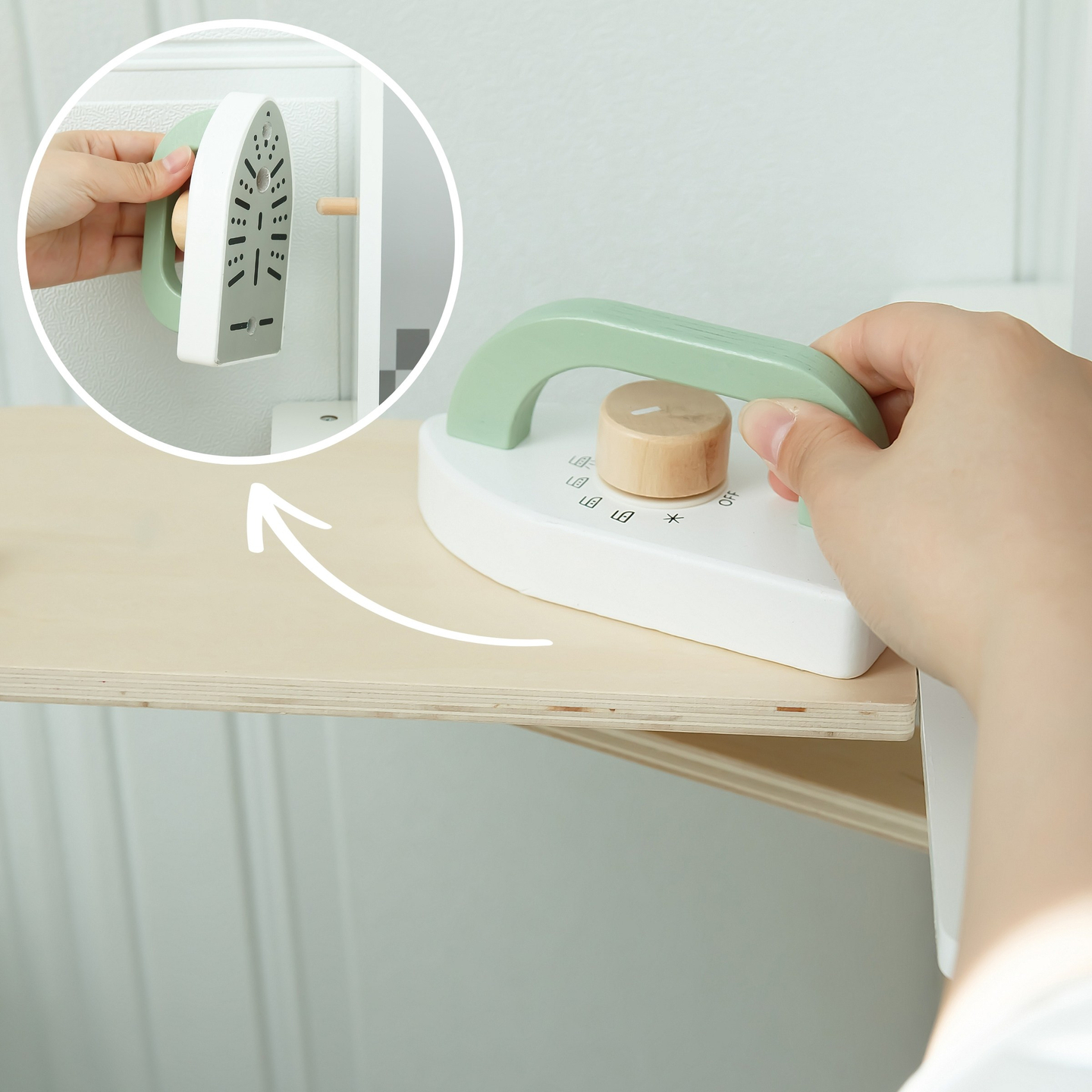 Διαδραστική κουζίνα με πλυντήριο ρούχων, πλυντήριο πιάτων και μαυροπίνακα