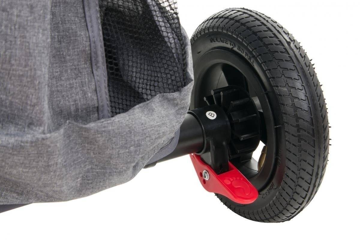 Tobi Velar τρίκυκλο + μεμβράνη βροχής - γκρι