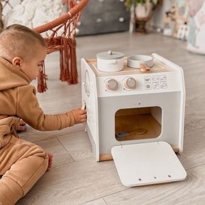 Ξύλινη κουζίνα - εκπαιδευτικός κύβος