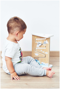 Ξύλινη σανίδα αισθητηριακού χειρισμού δύο όψεων