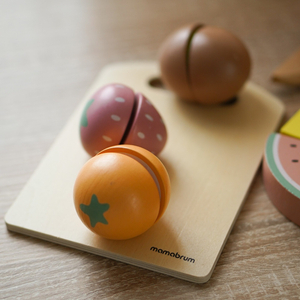 Ξύλινα φρούτα κοπής - σετ