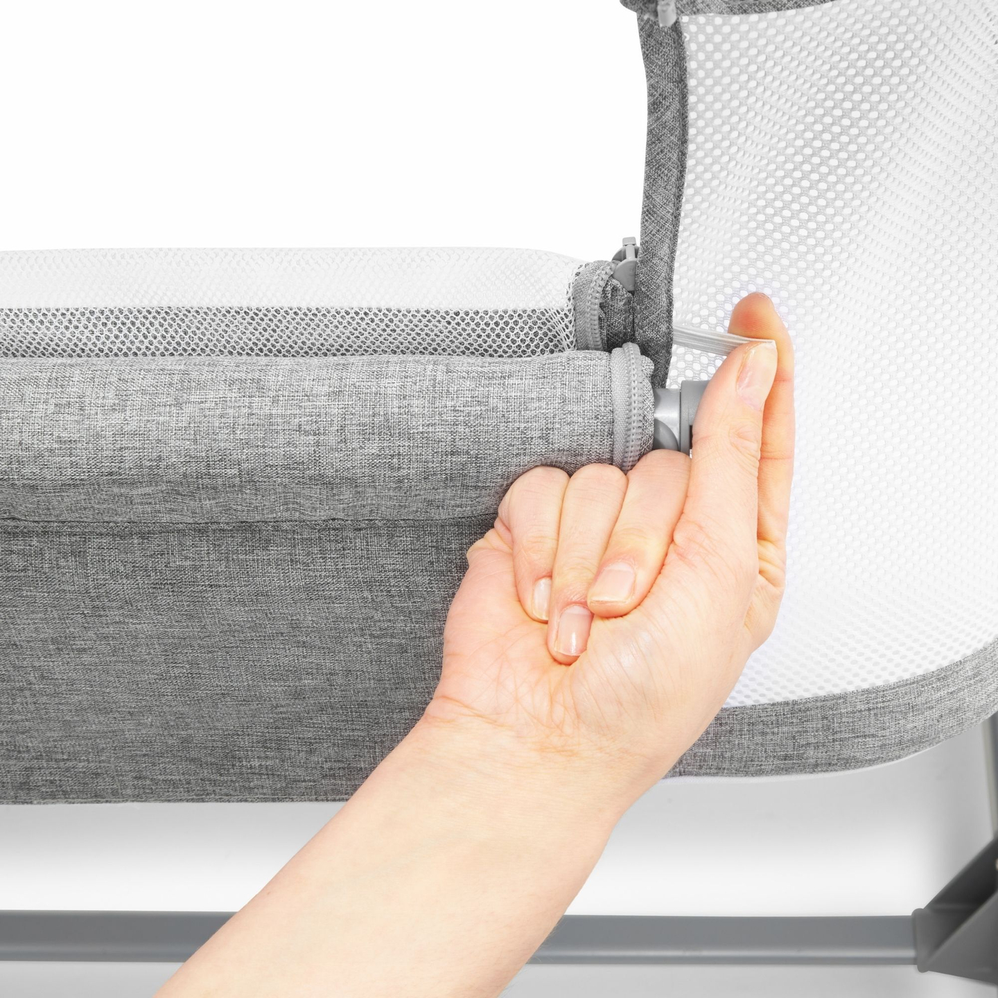 Επέκταση κρεβατιού Moby-System LUNA 3in1 - γκρι