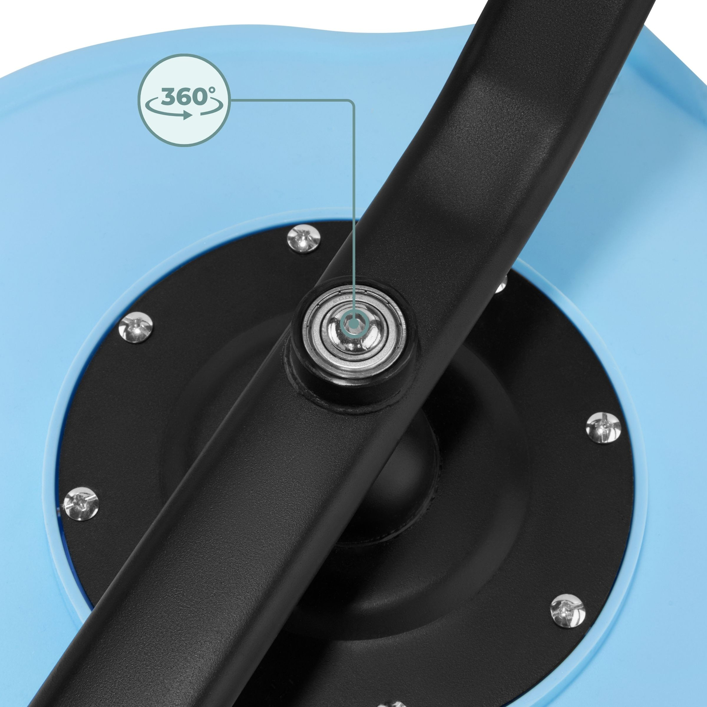 Μίνι καρουζέλ για παιδιά Fish - μπλε