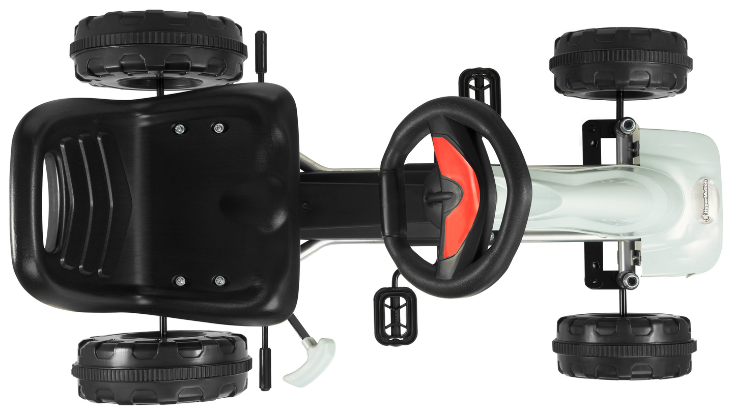 CHESTER pedal go-kart - βόλτα για παιδιά 3-6 ετών - γκρι