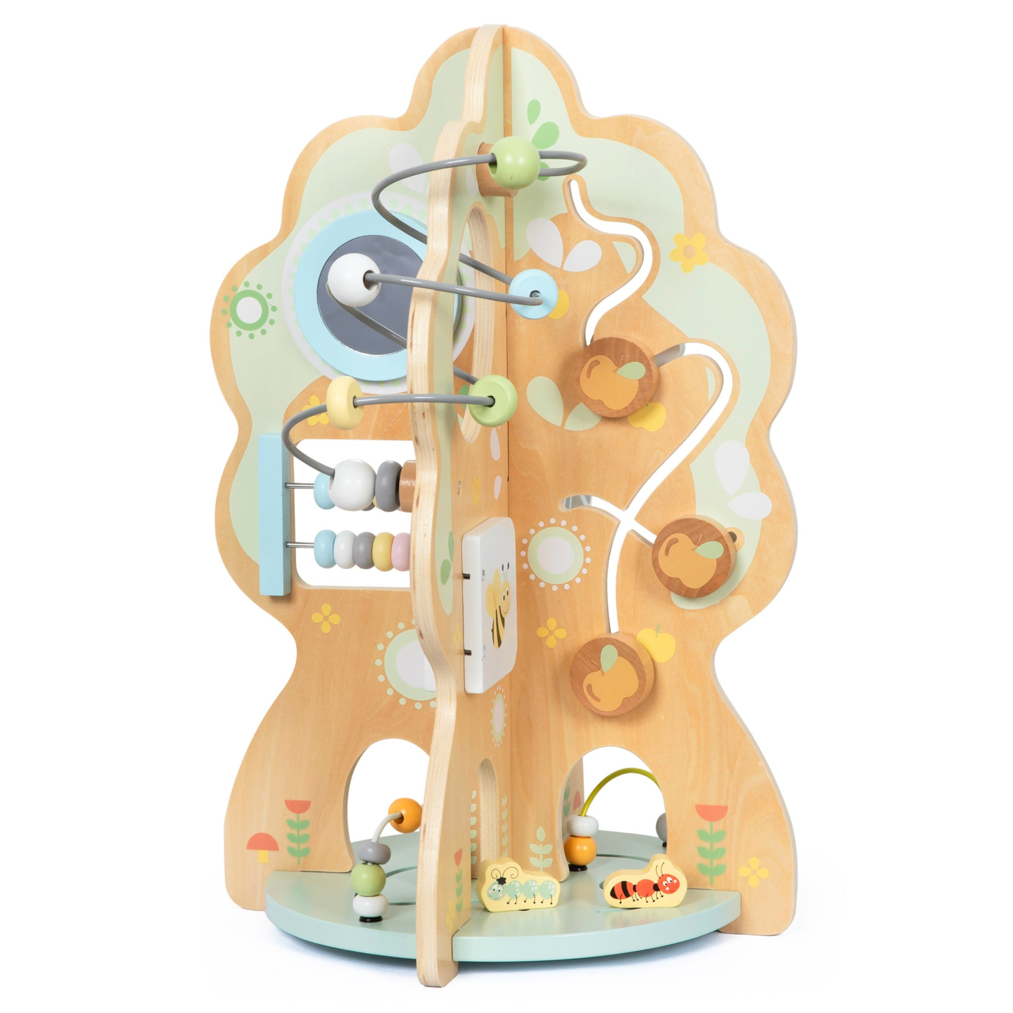 Ξύλινο εκπαιδευτικό παιχνίδι 10 σε 1 - πολυλειτουργικό δέντρο