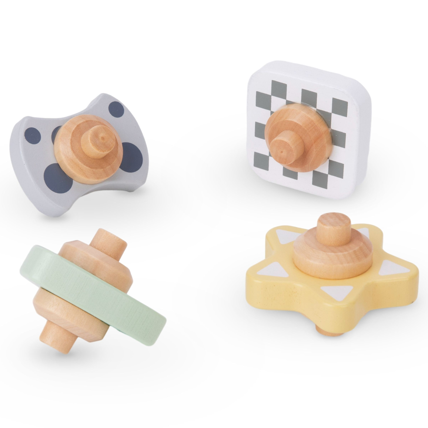 Μεγάλο ξύλινο αδιέξοδο - τσουλήθρα με περιστρεφόμενα στοιχεία