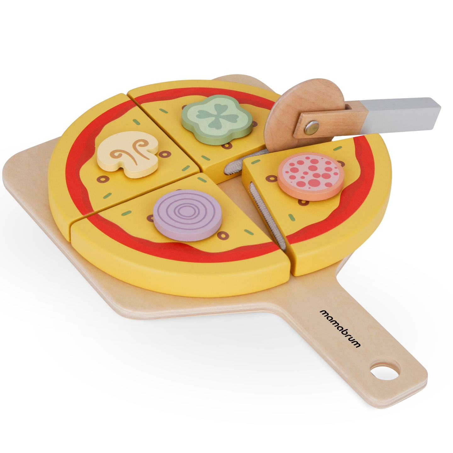 Ξύλινο σετ ψησίματος πίτσας