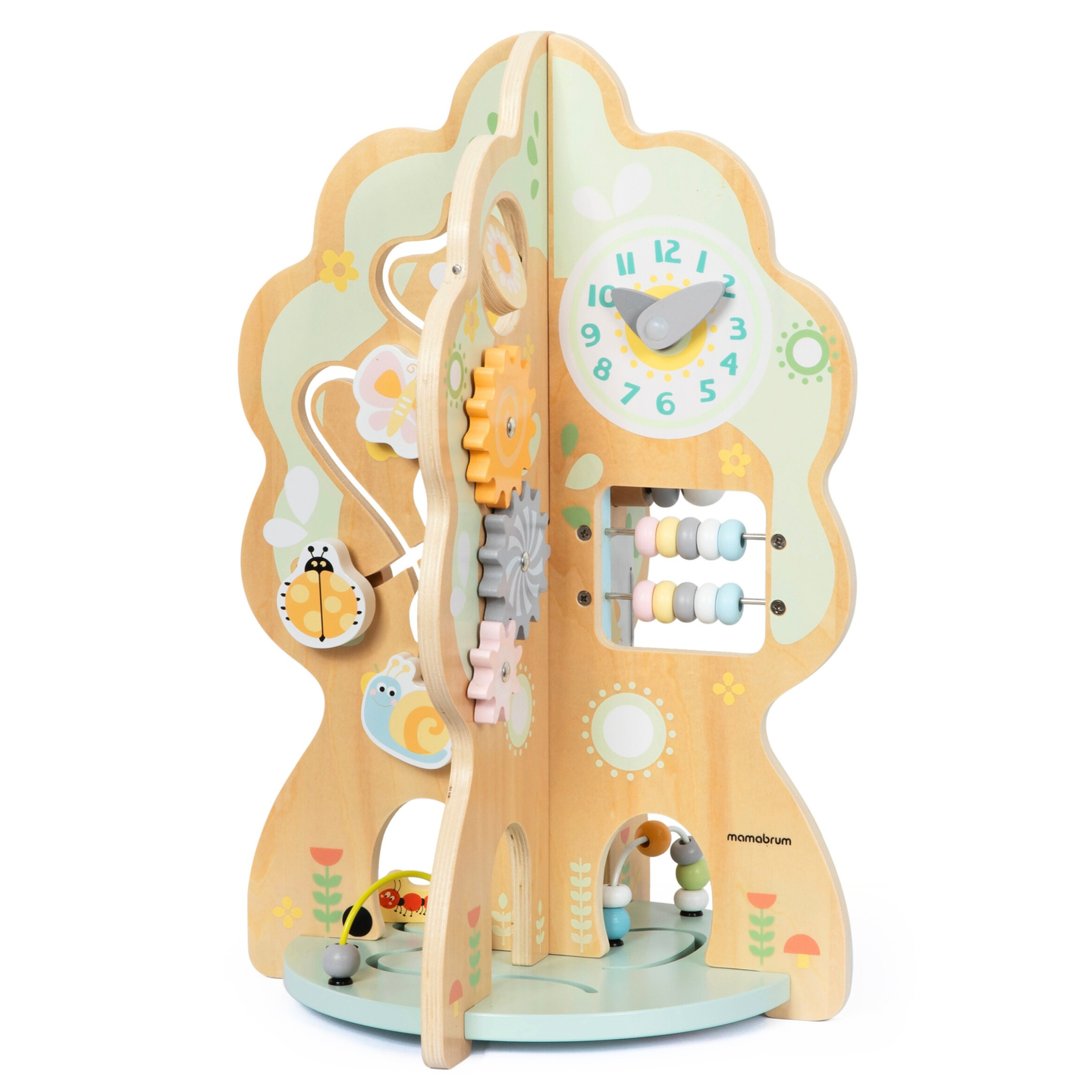 Ξύλινο εκπαιδευτικό παιχνίδι 10 σε 1 - πολυλειτουργικό δέντρο