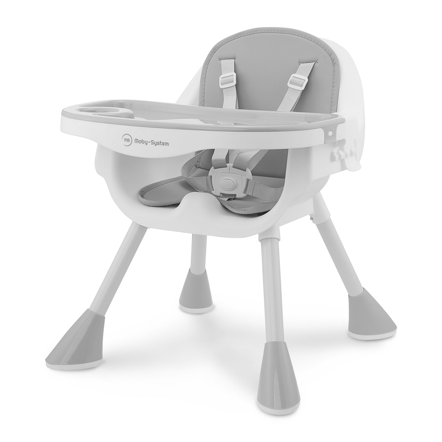 Moby-System Magnolia 2-σε-1 ρυθμιζόμενο καρεκλάκι - γκρι