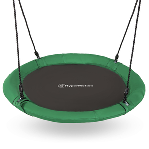 Κούνια κήπου τύπου φωλιάς πελαργού με πλαίσιο και σχοινιά