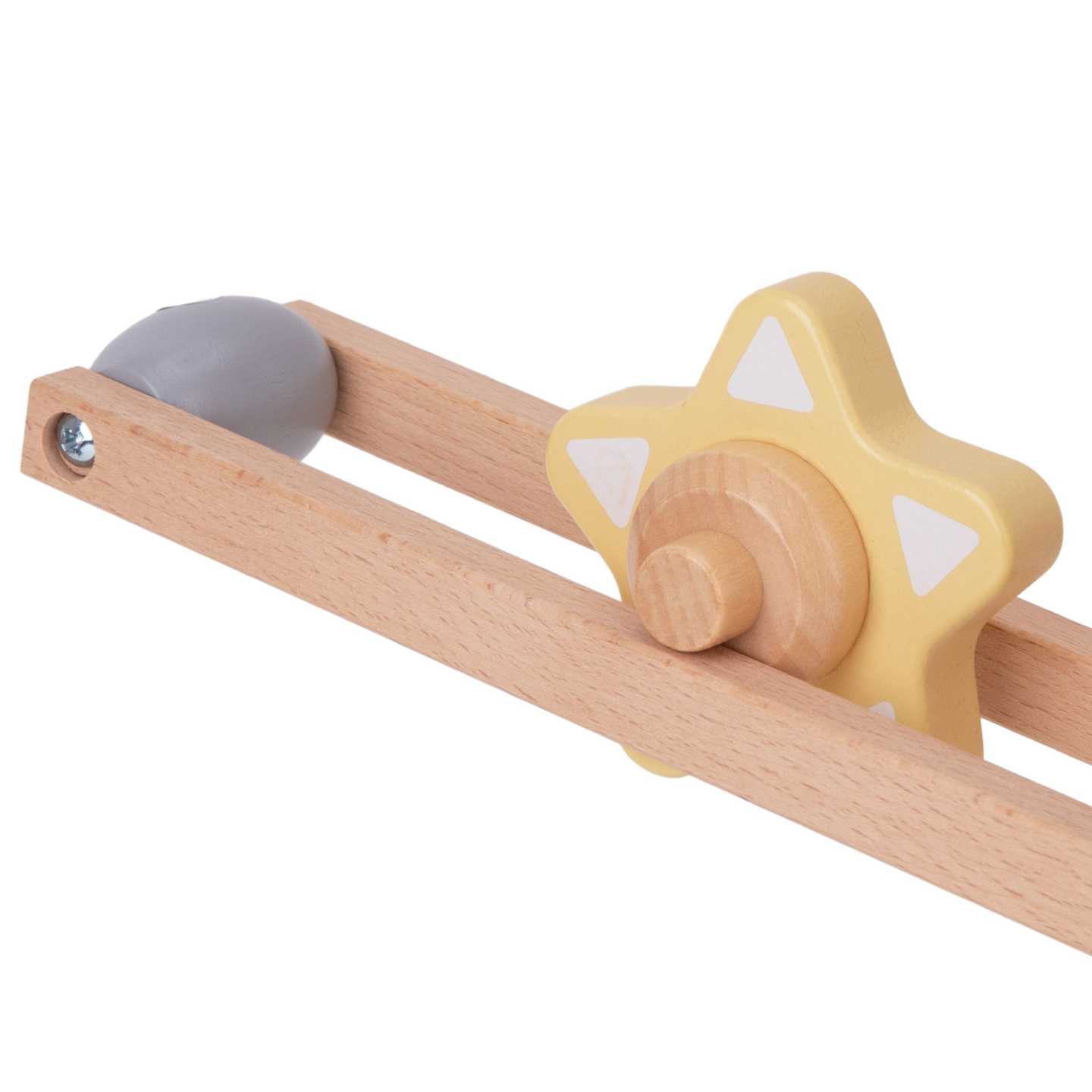 Μεγάλο ξύλινο αδιέξοδο - τσουλήθρα με περιστρεφόμενα στοιχεία