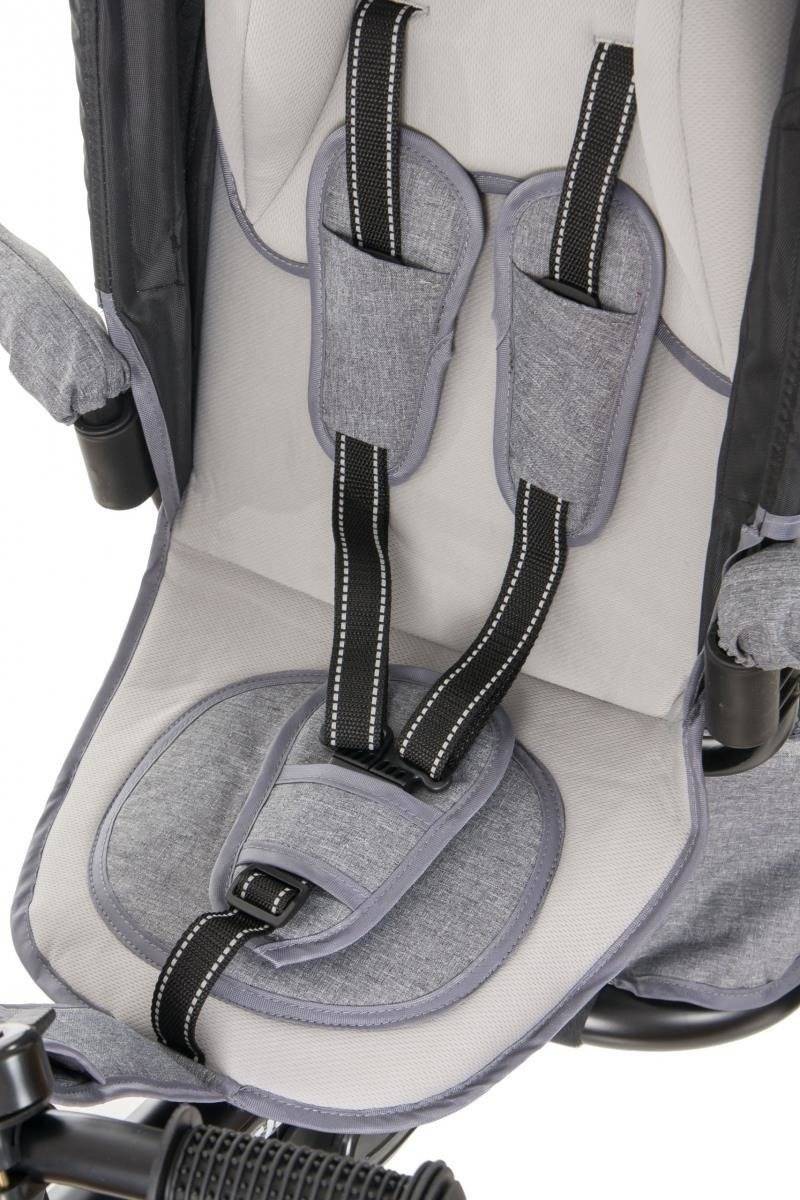 Tobi Velar τρίκυκλο + μεμβράνη βροχής - γκρι