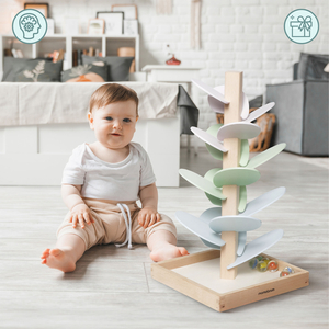 Ξύλινο culodrome - δέντρο ήχου με μπάλες