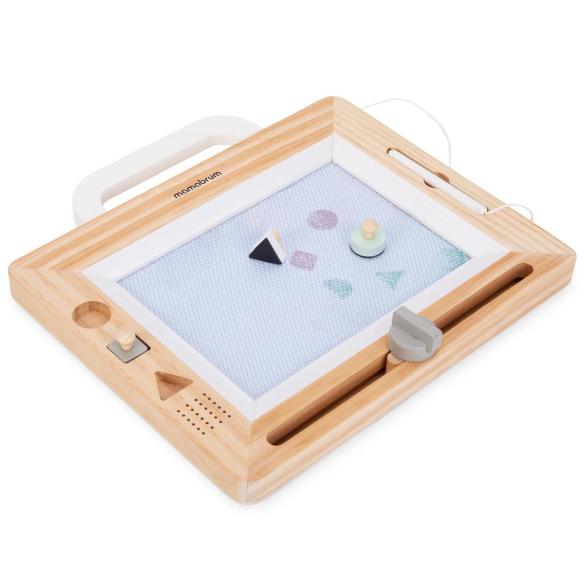 Ξύλινο λεύκωμα με γραμματόσημα - πίνακας σχεδίασης