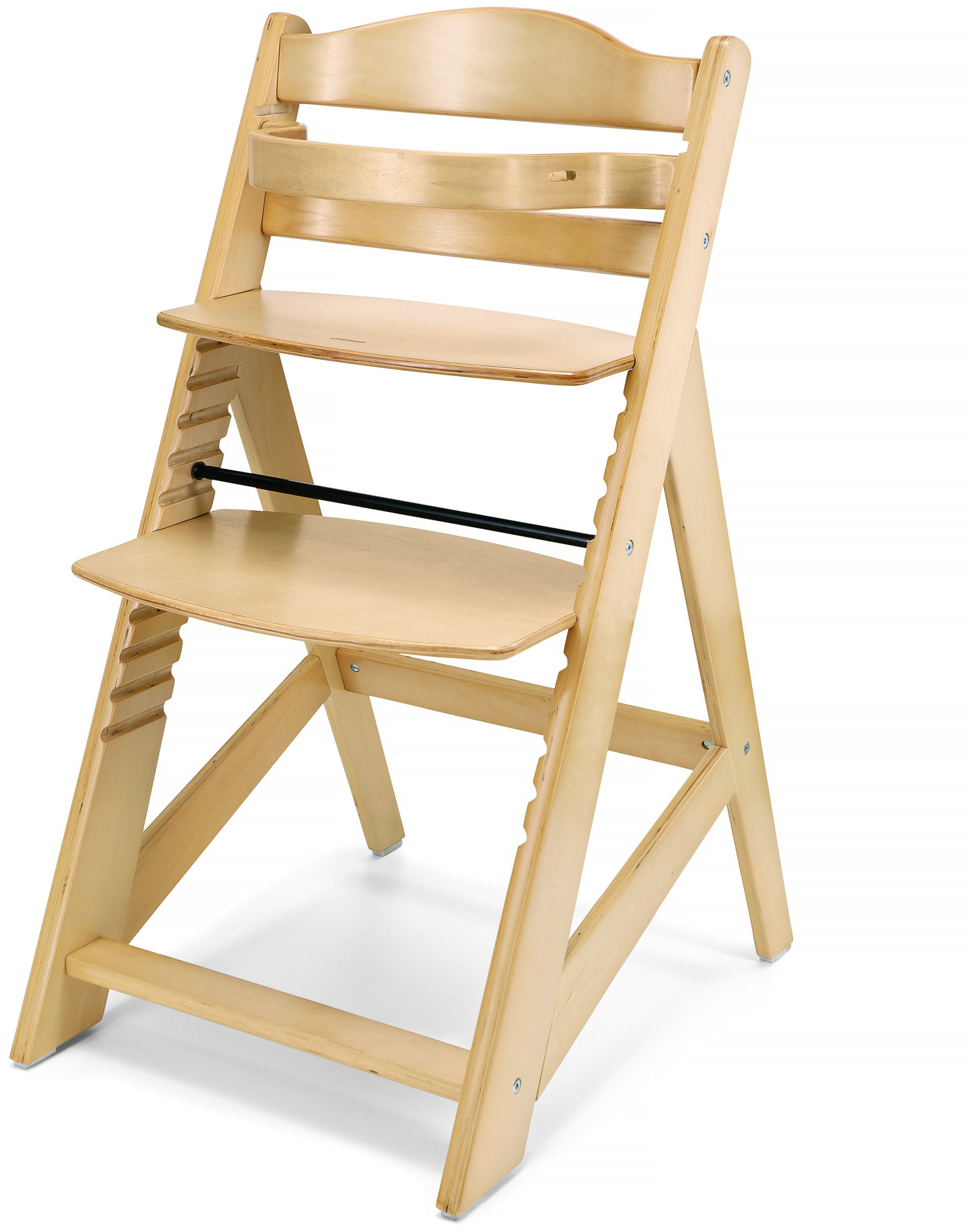 Ξύλινη καρέκλα σίτισης Moby-System WOODY - φυσικό χρώμα ξύλου