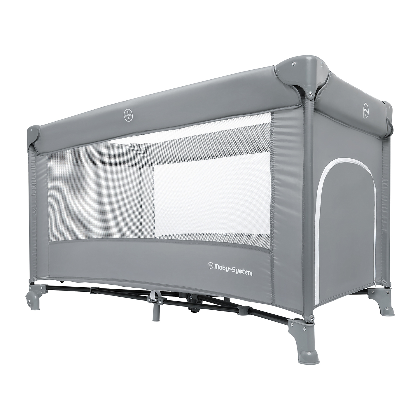 Κούνια ταξιδιού Happy Traveller BASIC - γκρι