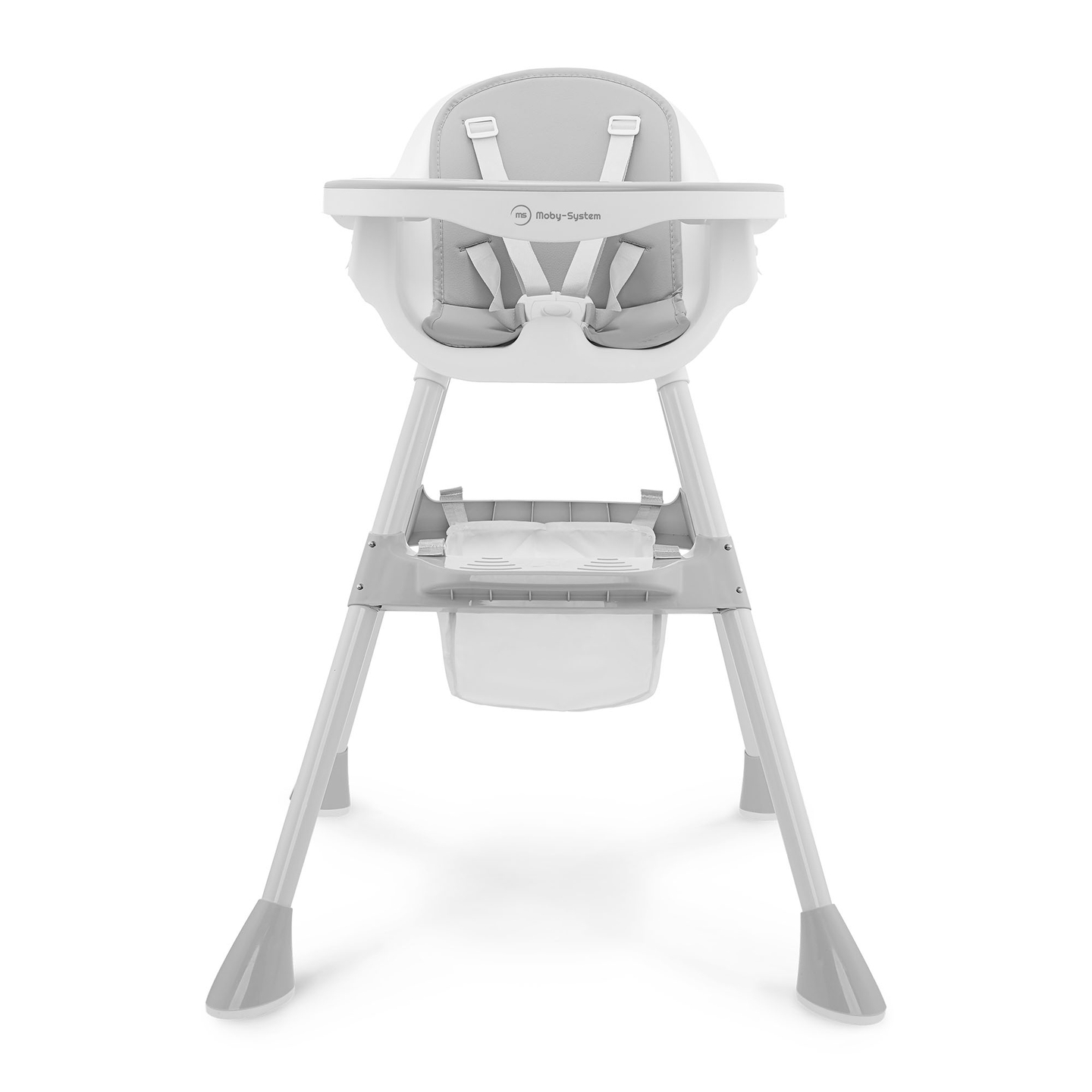 Moby-System Magnolia 2-σε-1 ρυθμιζόμενο καρεκλάκι - γκρι