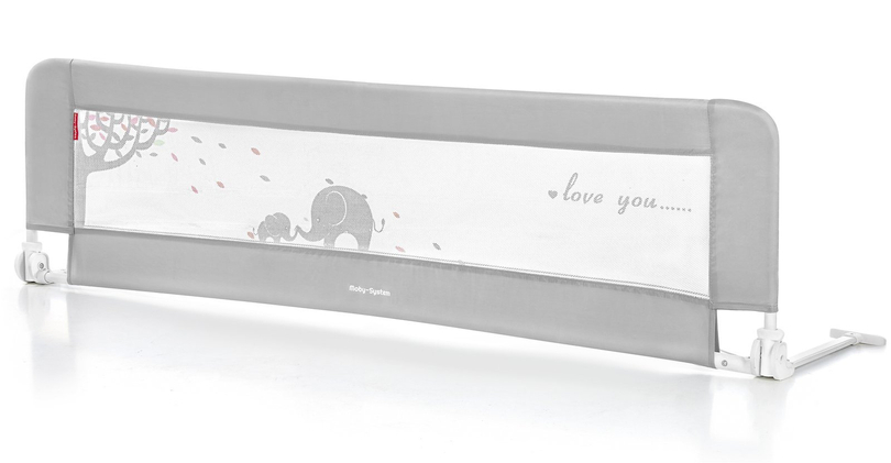 Φράγμα ασφαλείας για κρεβάτι - Κρεβάτι - Γκρι