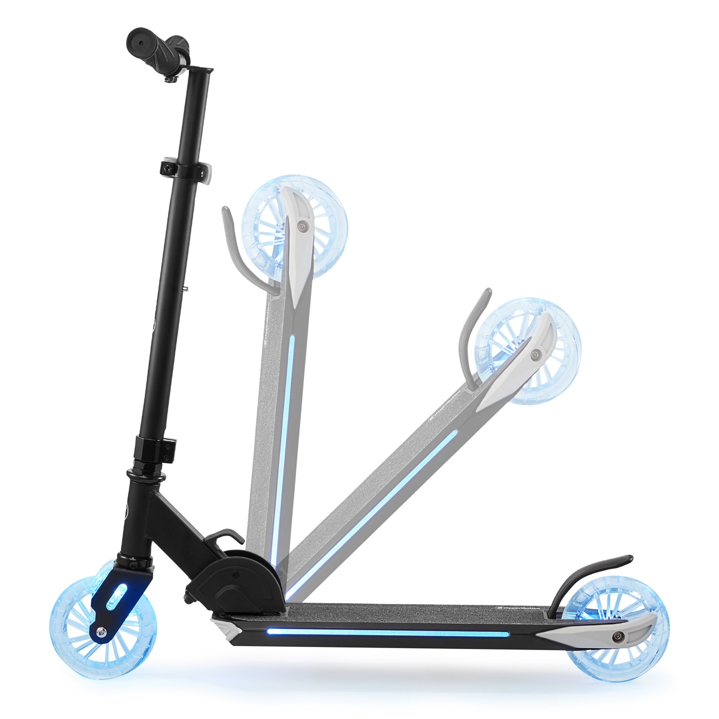 Δίκυκλο σκούτερ με αναδιπλούμενο φως LED - HyperMotion Ice Flash