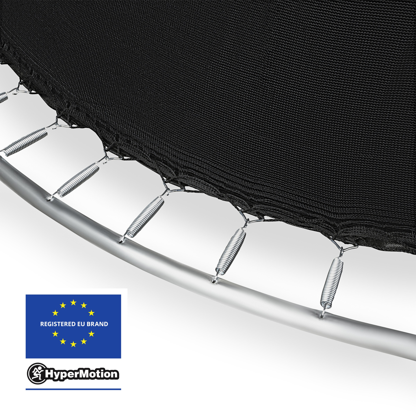 XXXL τραμπολίνο κήπου για παιδιά HyperMotion - 487 cm 16FT - με σκάλα και εσωτερικό δίχτυ - για το σπίτι και τον κήπο - 150 kg max