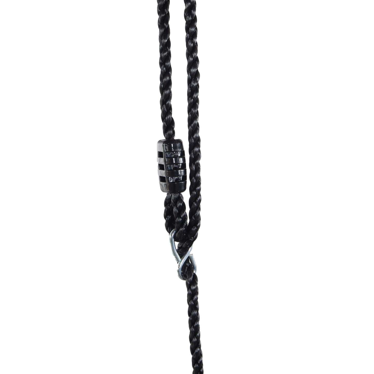 Διπλή κούνια κήπου με πλαίσιο και σχοινιά - κάθισμα και φωλιά πελαργού