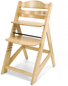 Ξύλινη καρέκλα σίτισης Moby-System WOODY - φυσικό χρώμα ξύλου