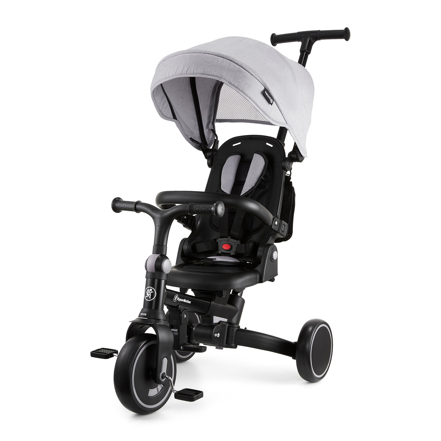 Πολυλειτουργικό τρίκυκλο 8 σε 1 TOBI FOREST - γκρι