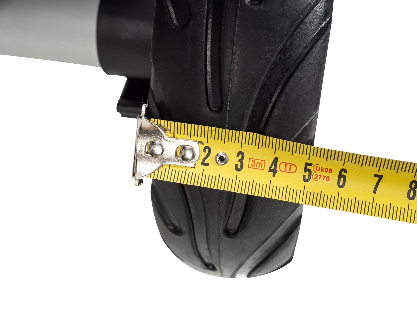 HyperMotion TOBI VECTOR τρίκυκλο - παντοτινές φουσκωτές ρόδες + μπάρα ώθησης. Χρώμα: μαύρο.