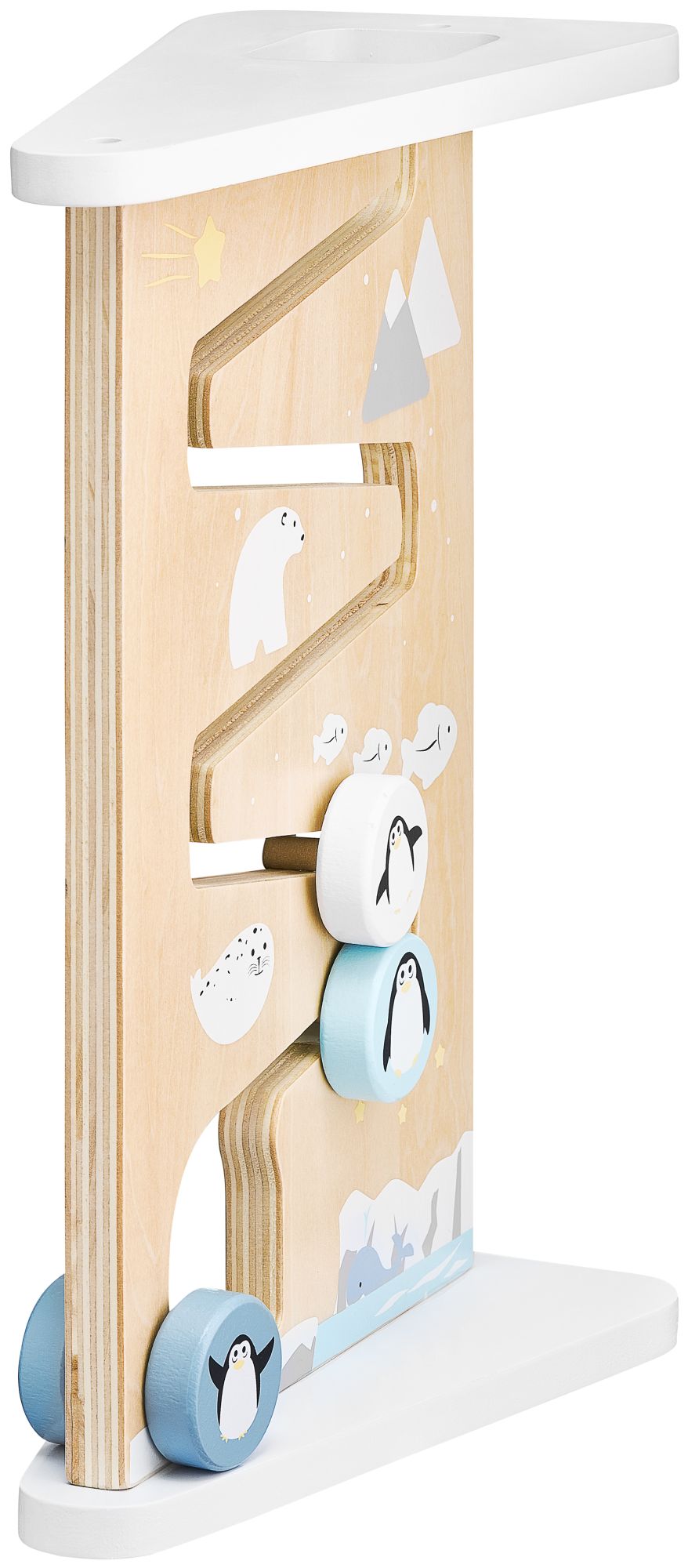 Ξύλινη σανίδα αισθητηριακού χειρισμού δύο όψεων