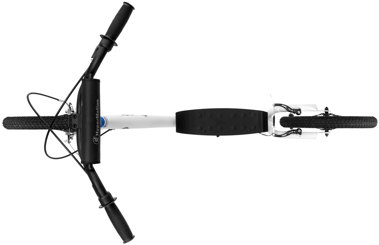 Σκούτερ πόλης HyperMotion RIVA με φουσκωτούς τροχούς 50 cm και 40 cm