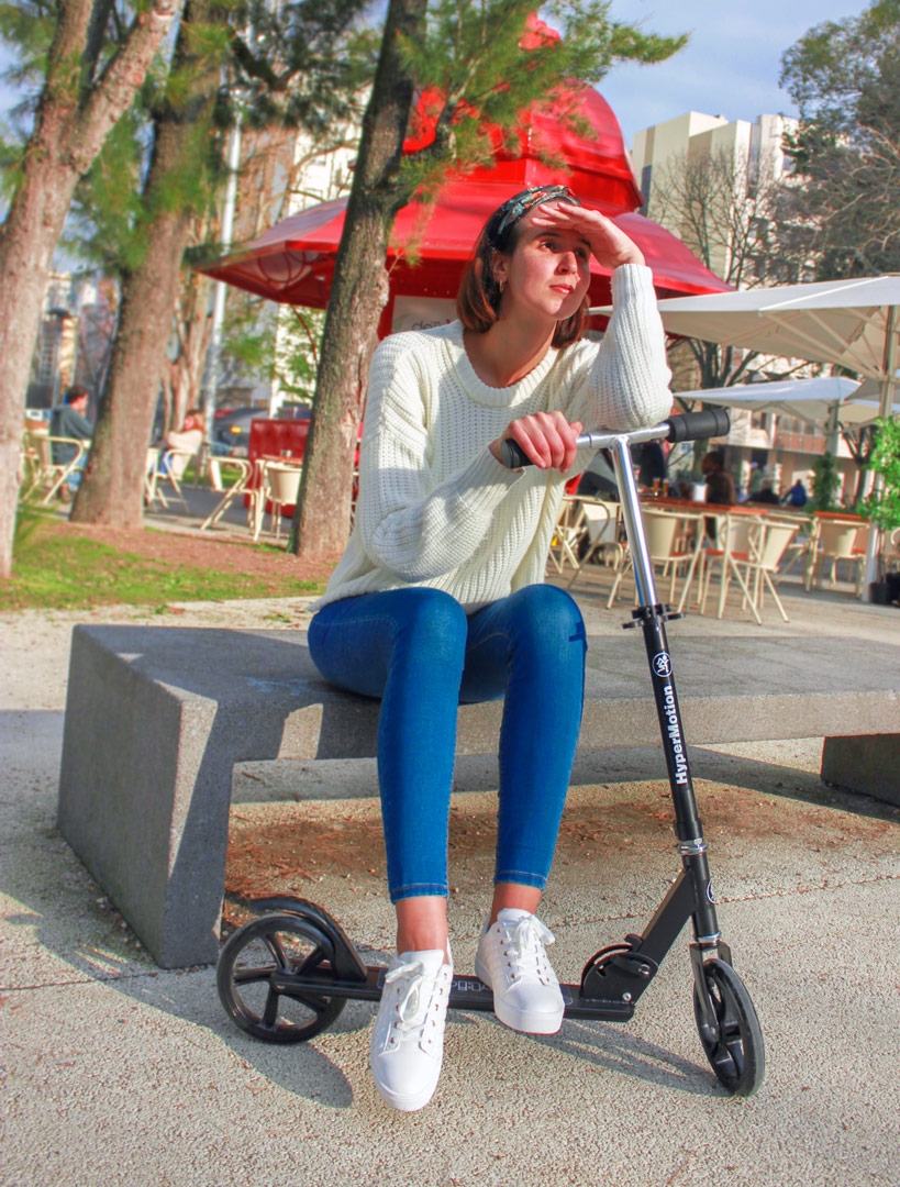 Σκούτερ HyperMotion ROCKSTER - Μαύρο