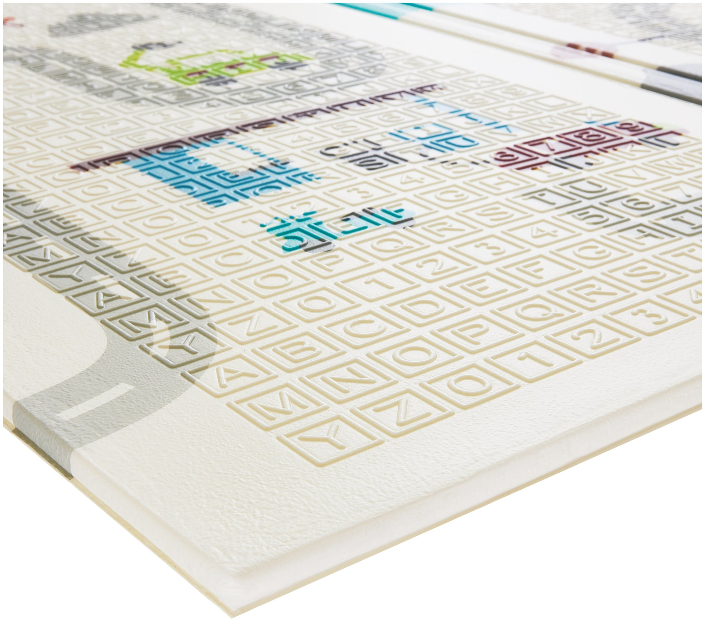 Στρώμα αφρού διπλής όψης XXL - αναδιπλούμενο 1 CM (βουνό και δρόμος)